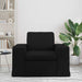 Bank Zwart 103 x 80 x 82 cm Stof