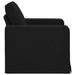 Bank Zwart 103 x 80 x 82 cm Stof