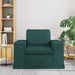 Bank Donkergroen 103 x 80 x 82 cm Stof