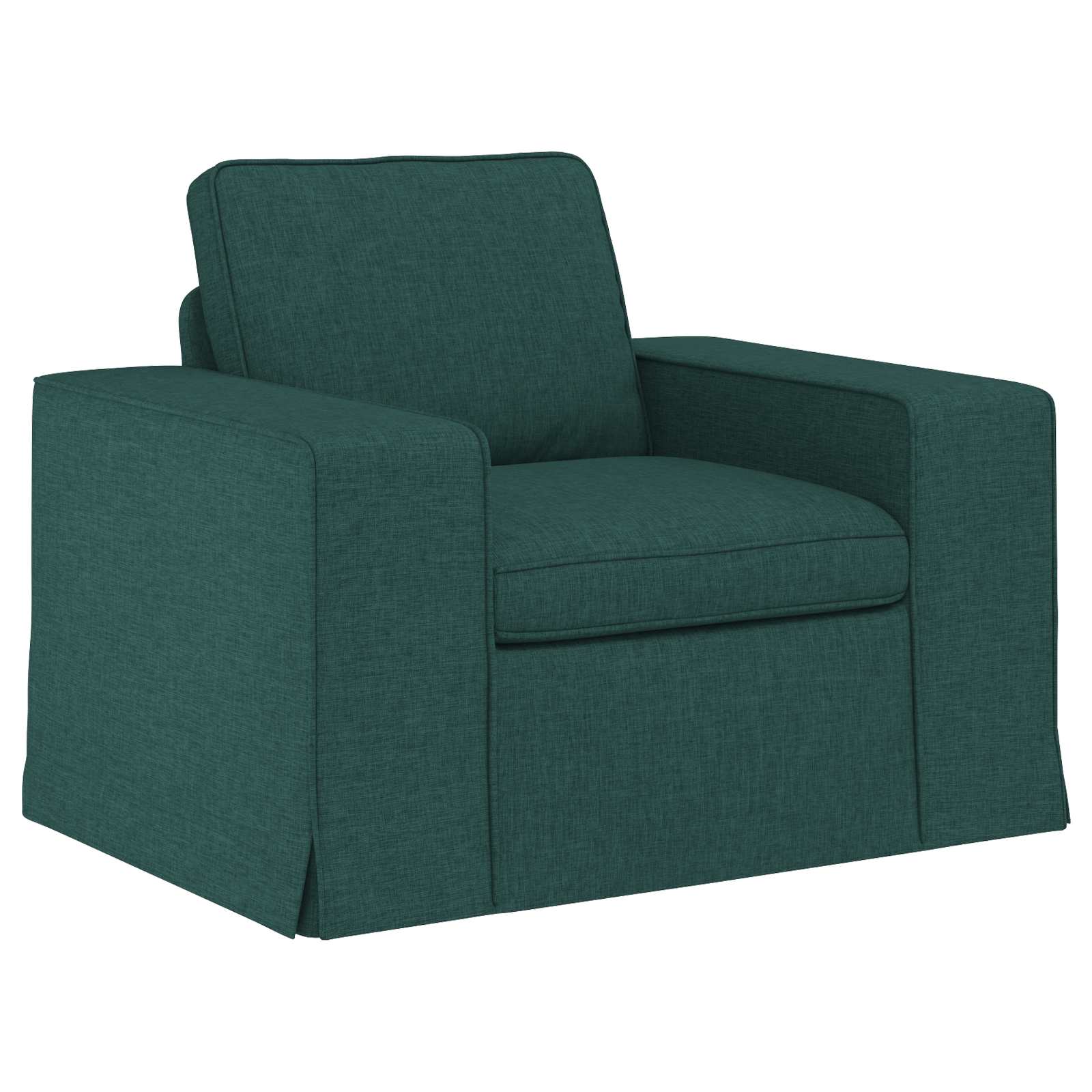 Bank Donkergroen 103 x 80 x 82 cm Stof