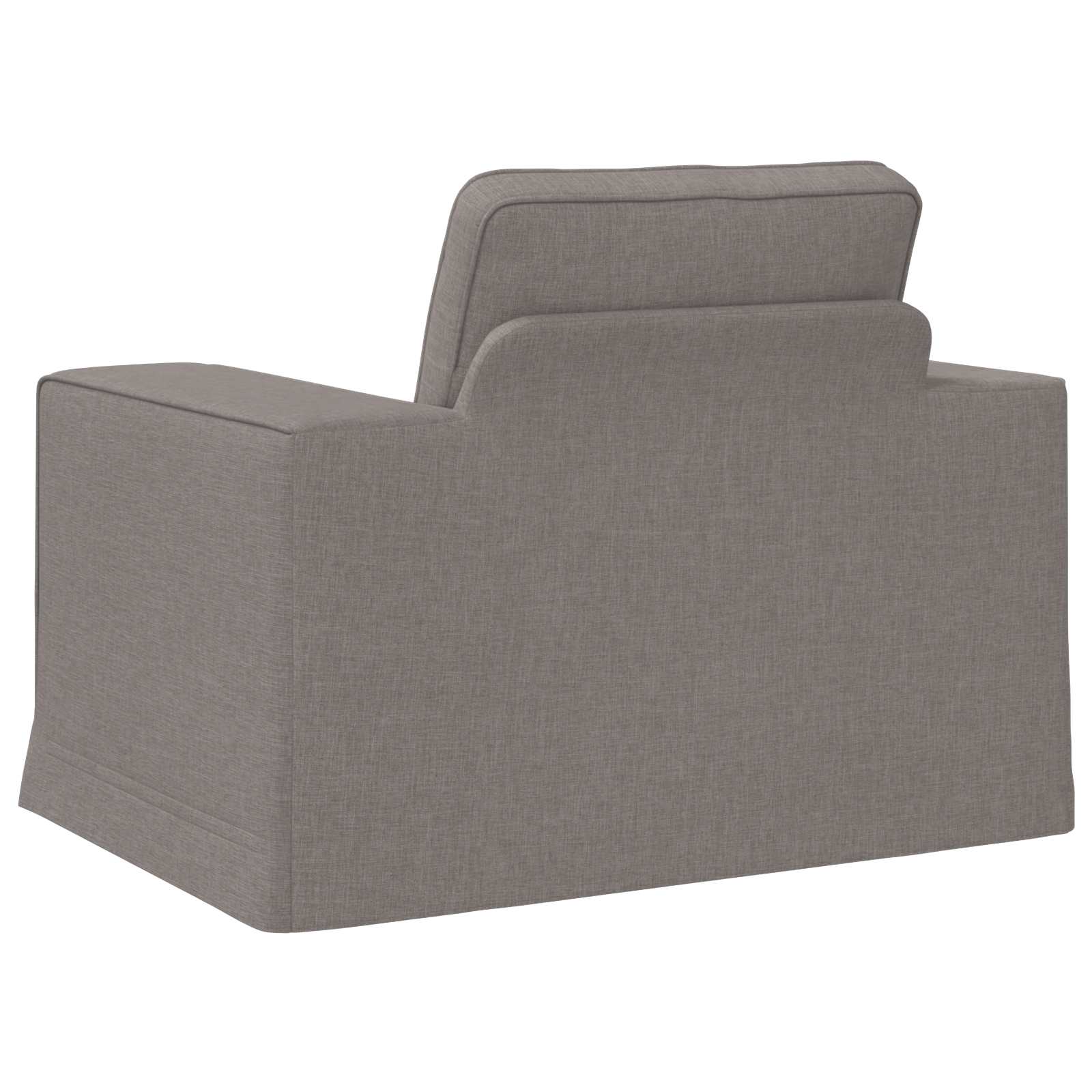 Bank Taupe 103 x 80 x 82 cm Stof