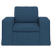 Bank Blauw 103 x 80 x 82 cm Stof