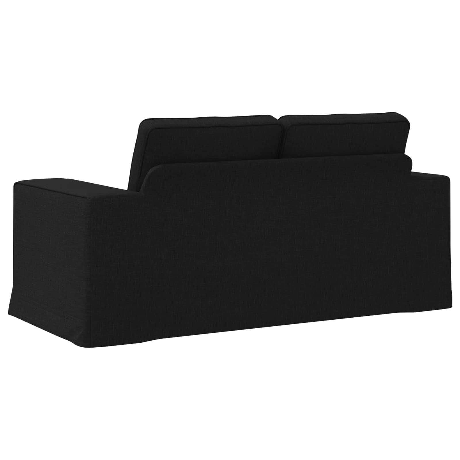 Bank Zwart 162 x 80 x 82 cm Stof