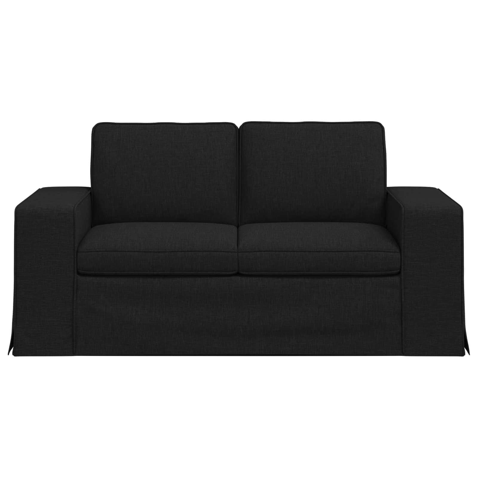Bank Zwart 162 x 80 x 82 cm Stof