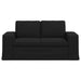 Bank Zwart 162 x 80 x 82 cm Stof