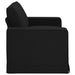 Bank Zwart 162 x 80 x 82 cm Stof