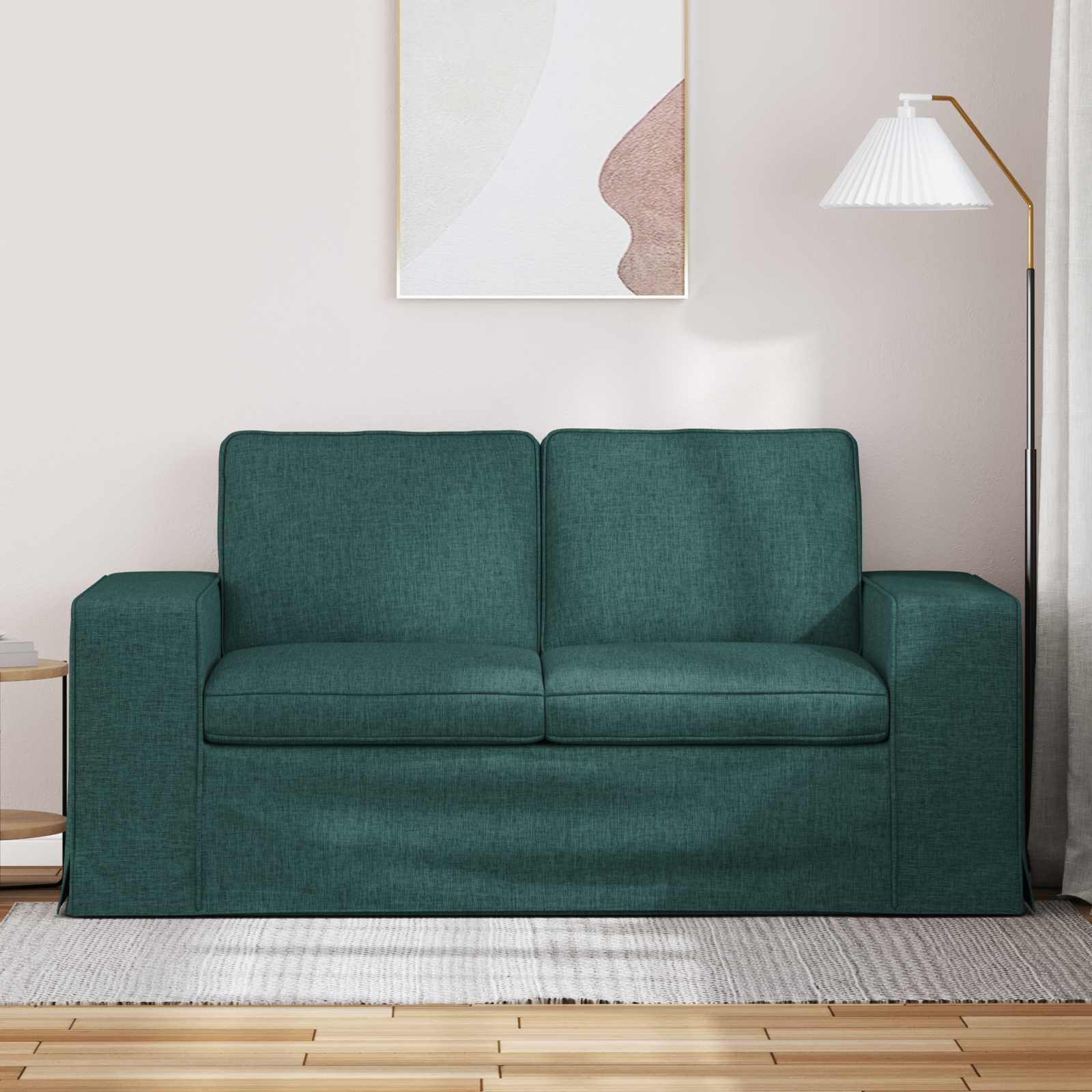Bank Donkergroen 162 x 80 x 82 cm Stof