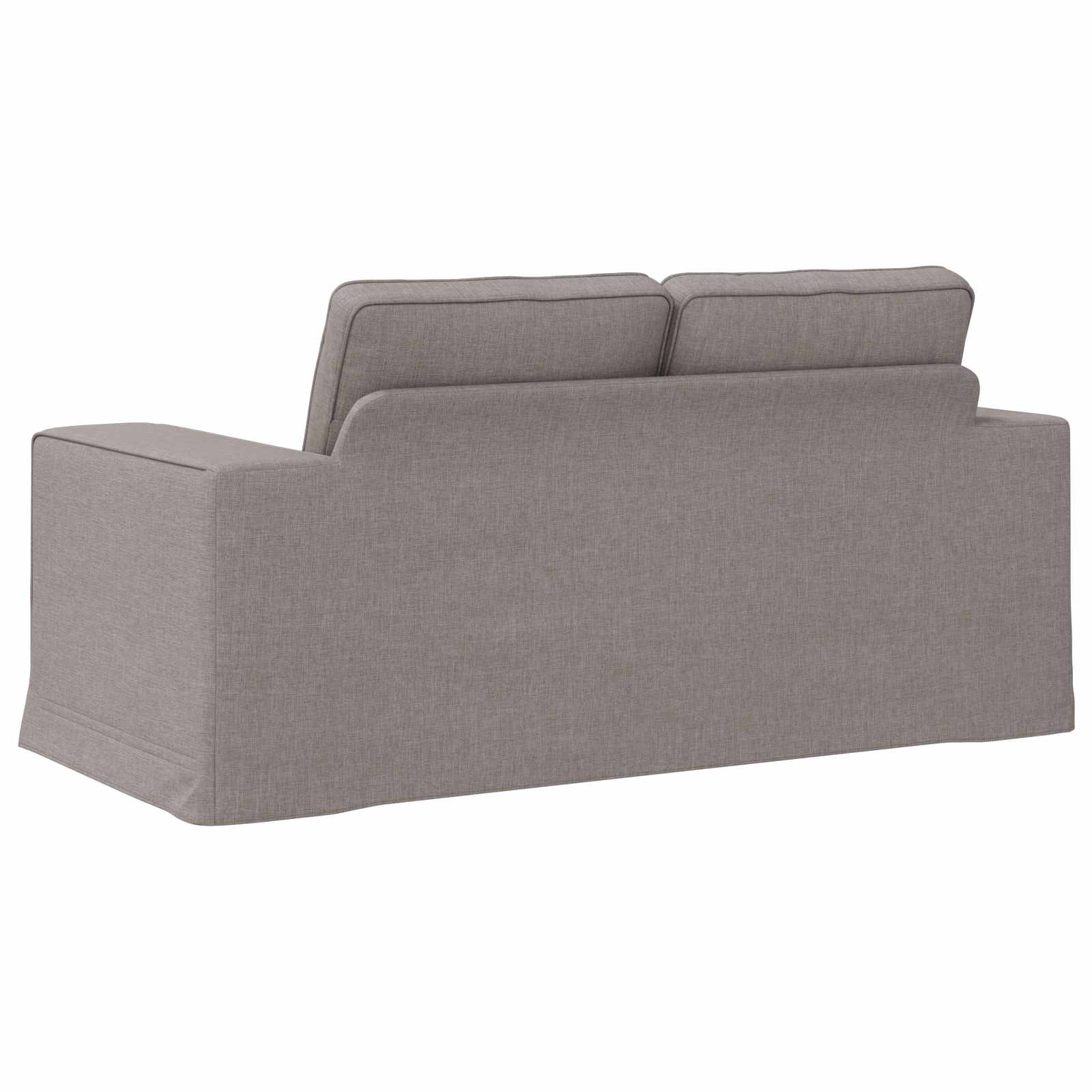 Bank Taupe 162 x 80 x 82 cm Stof