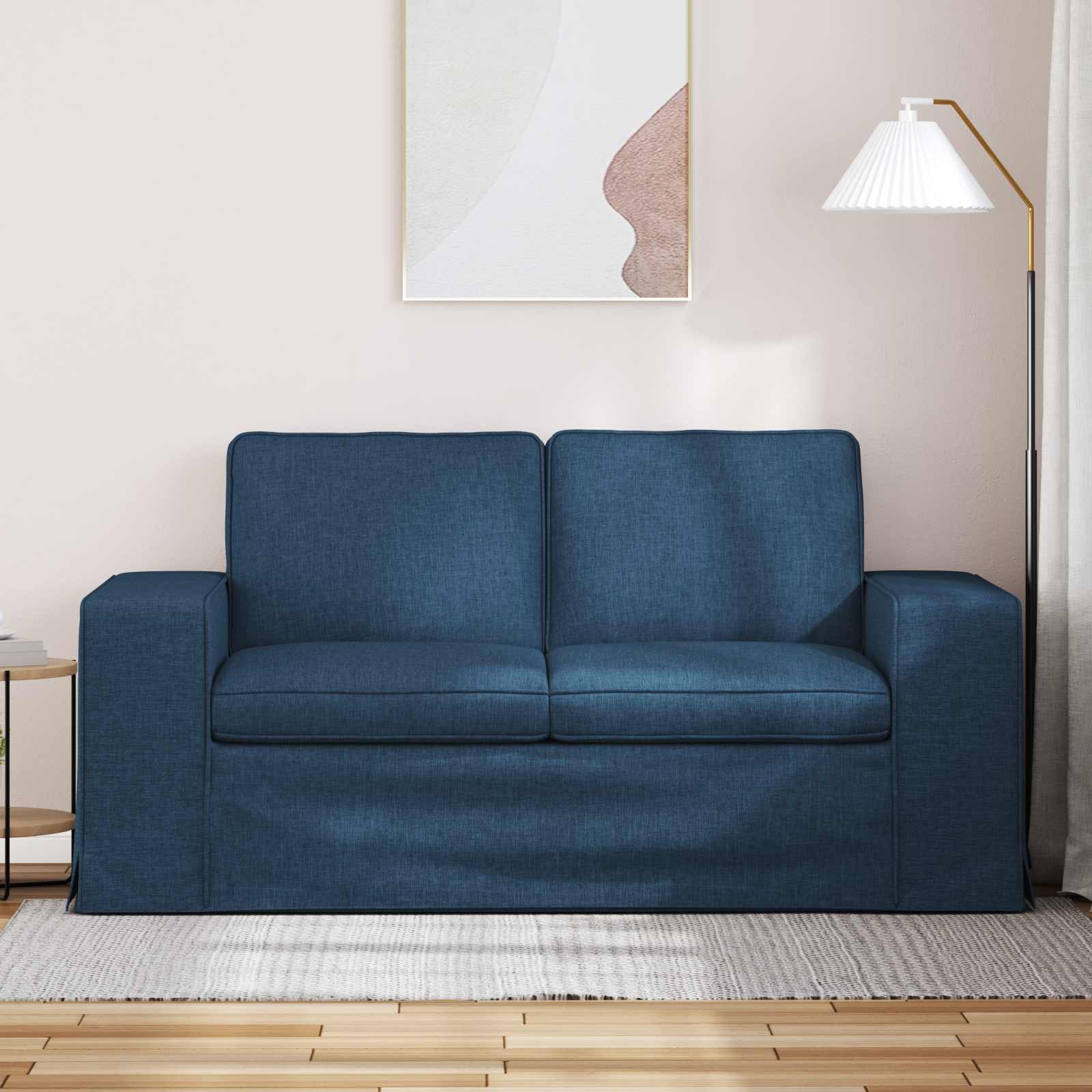 Bank Blauw 162 x 80 x 82 cm Stof