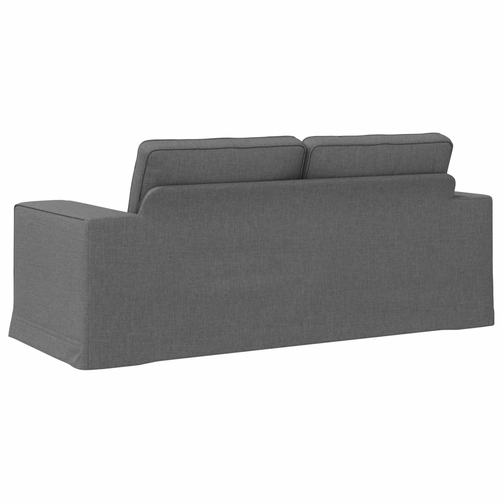 Bank Donkergrijs 182 x 80 x 82 cm Stof