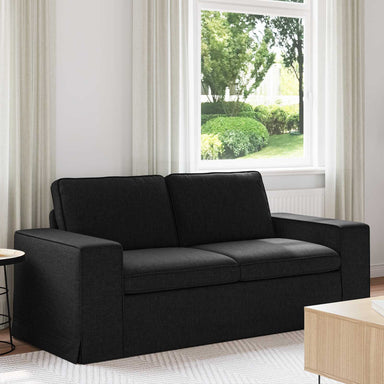 Bank Zwart 182 x 80 x 82 cm Stof