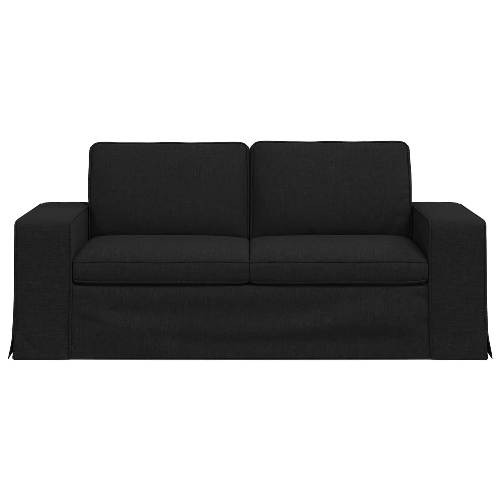 Bank Zwart 182 x 80 x 82 cm Stof