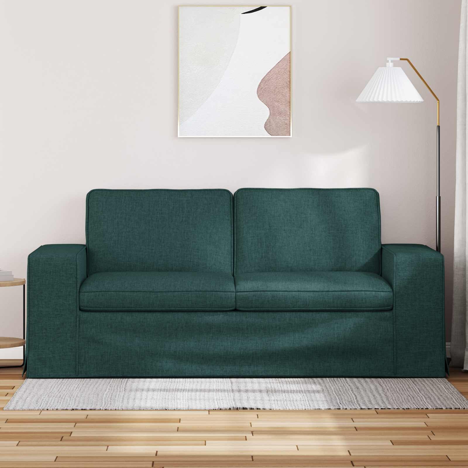 Bank Donkergroen 182 x 80 x 82 cm Stof