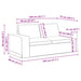 Bank Taupe 182 x 80 x 82 cm Stof