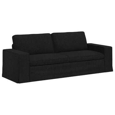 Bank Zwart 222 x 80 x 82 cm Stof