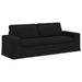 Bank Zwart 222 x 80 x 82 cm Stof