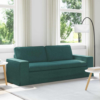 Bank Donkergroen 222 x 80 x 82 cm Stof
