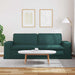 Bank Donkergroen 222 x 80 x 82 cm Stof