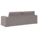 Bank Taupe 222 x 80 x 82 cm Stof