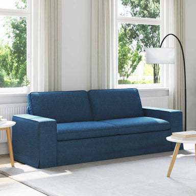 Bank Blauw 222 x 80 x 82 cm Stof