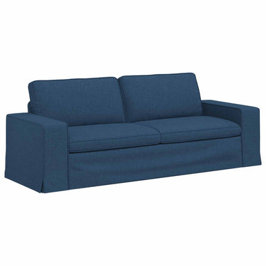 Bank Blauw 222 x 80 x 82 cm Stof