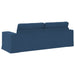 Bank Blauw 222 x 80 x 82 cm Stof