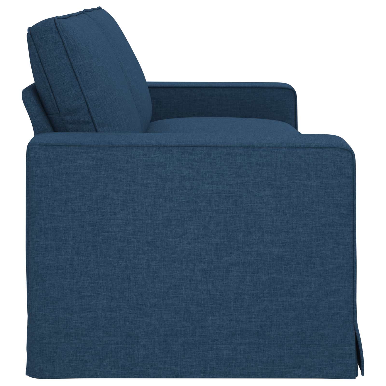 Bank Blauw 222 x 80 x 82 cm Stof