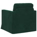 Bank Donkergroen 78 x 78 x 80 cm Fluweel