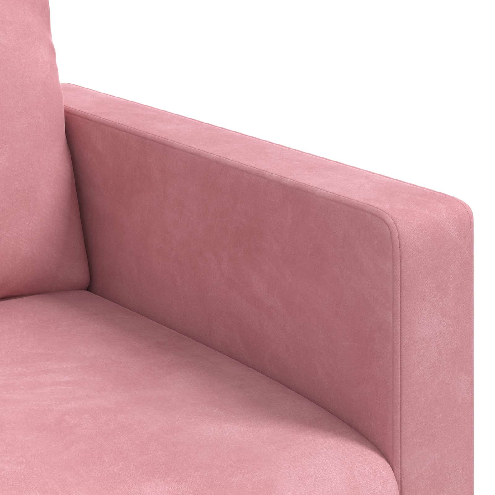 Bank Roze 78 x 78 x 80 cm Fluweel