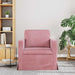 Bank Roze 78 x 78 x 80 cm Fluweel