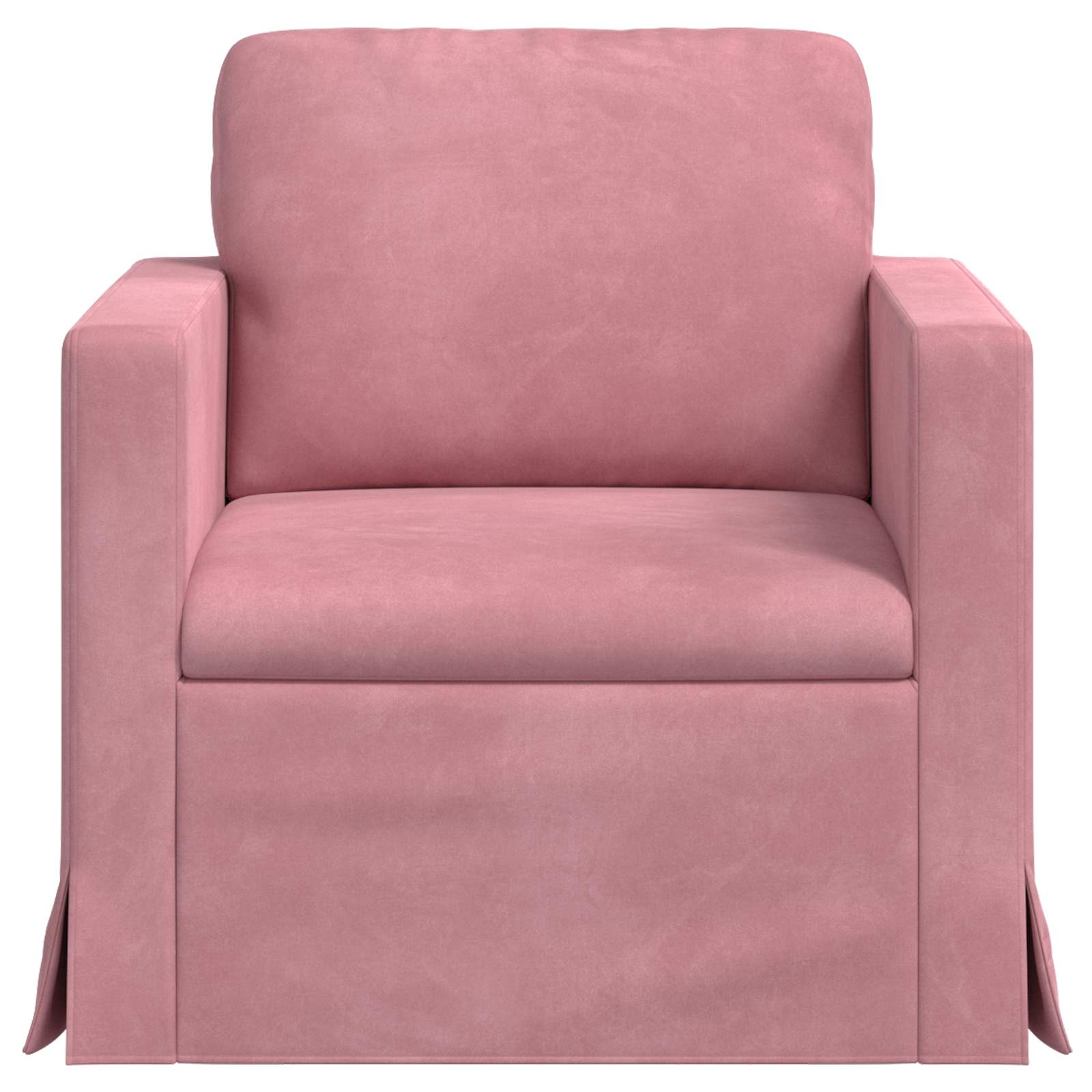 Bank Roze 78 x 78 x 80 cm Fluweel