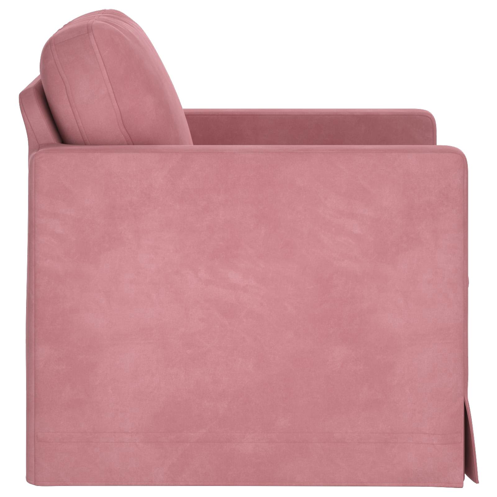Bank Roze 78 x 78 x 80 cm Fluweel