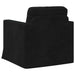 Bank Zwart 78 x 78 x 80 cm Fluweel