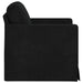 Bank Zwart 78 x 78 x 80 cm Fluweel