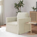 Bank Crème 78 x 78 x 80 cm Fluweel