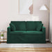 Bank Donkergroen 138 x 78 x 80 cm Fluweel