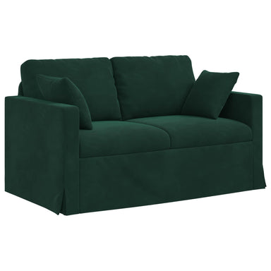 Bank Donkergroen 138 x 78 x 80 cm Fluweel