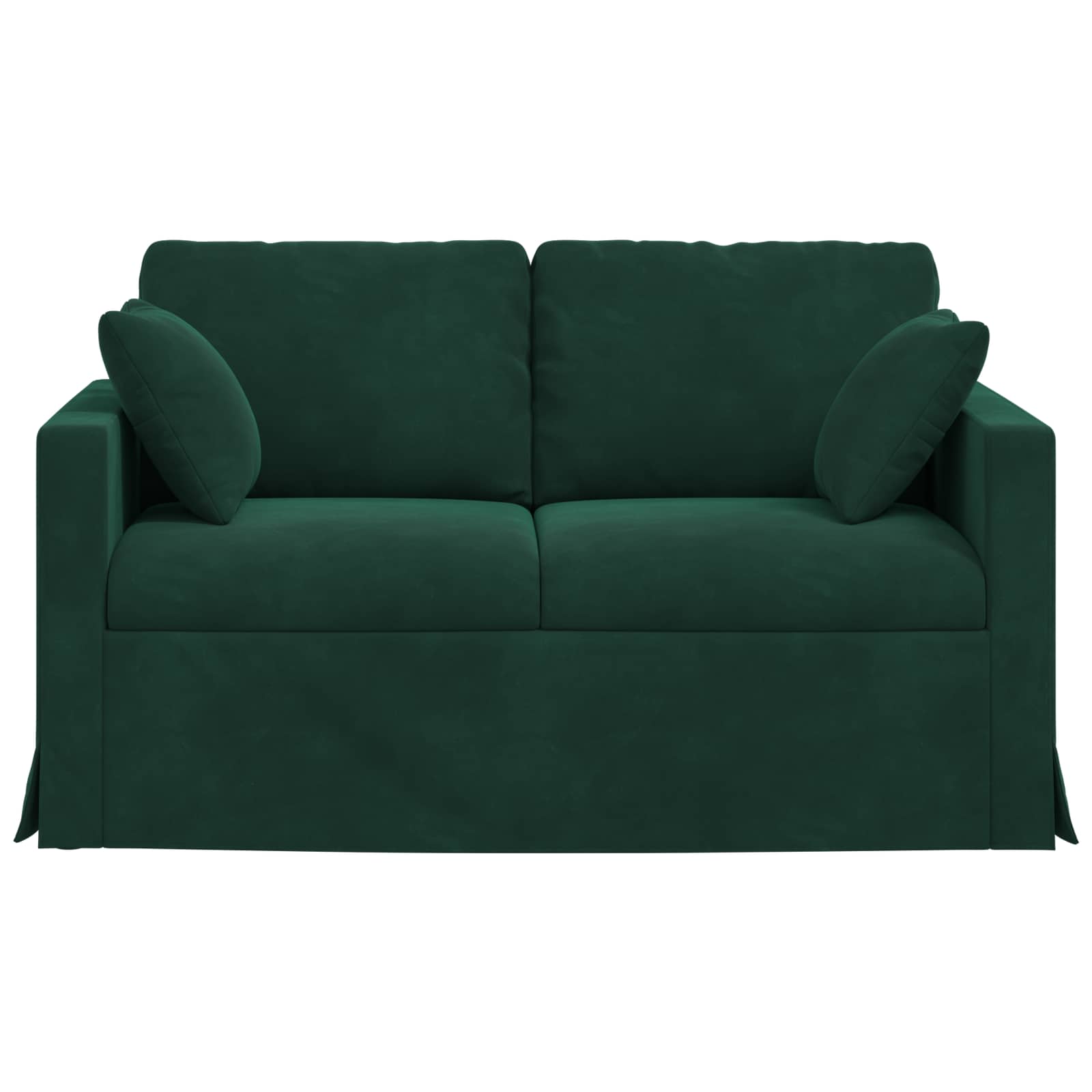 Bank Donkergroen 138 x 78 x 80 cm Fluweel