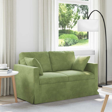Bank Lichtgroen 138 x 78 x 80 cm Fluweel