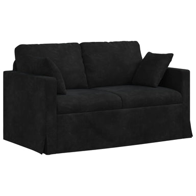Bank Zwart 138 x 78 x 80 cm Fluweel