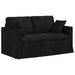 Bank Zwart 138 x 78 x 80 cm Fluweel