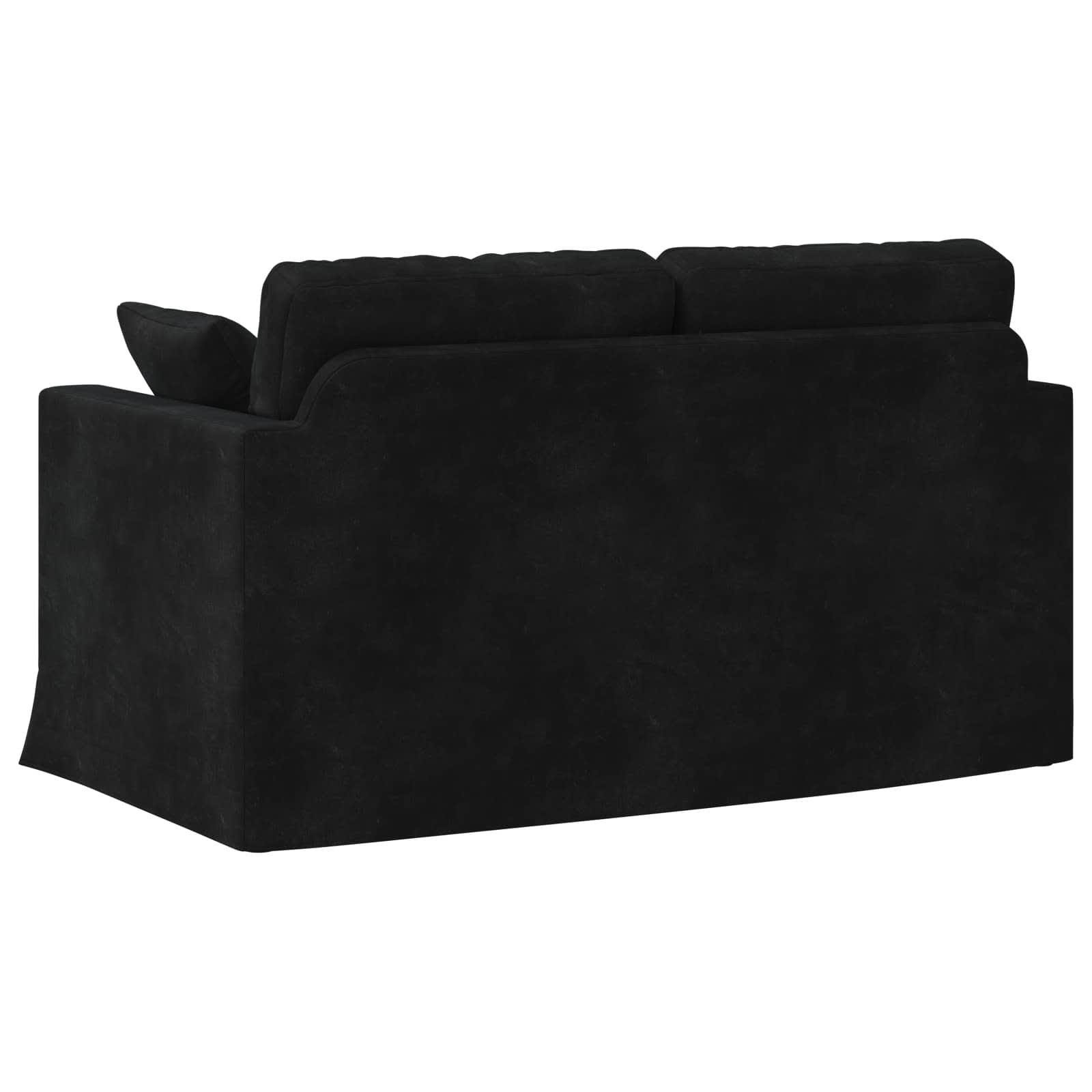 Bank Zwart 138 x 78 x 80 cm Fluweel