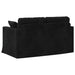 Bank Zwart 138 x 78 x 80 cm Fluweel