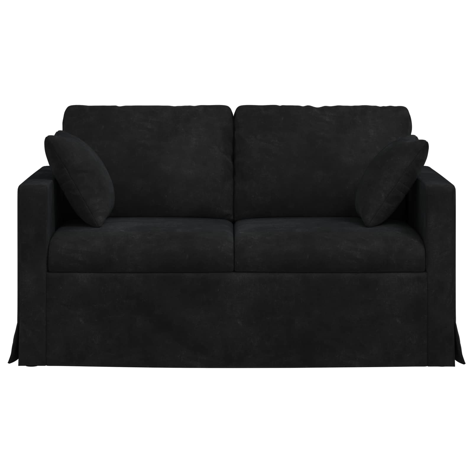Bank Zwart 138 x 78 x 80 cm Fluweel