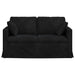 Bank Zwart 138 x 78 x 80 cm Fluweel