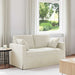 Bank Crème 138 x 78 x 80 cm Fluweel