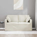 Bank Crème 138 x 78 x 80 cm Fluweel