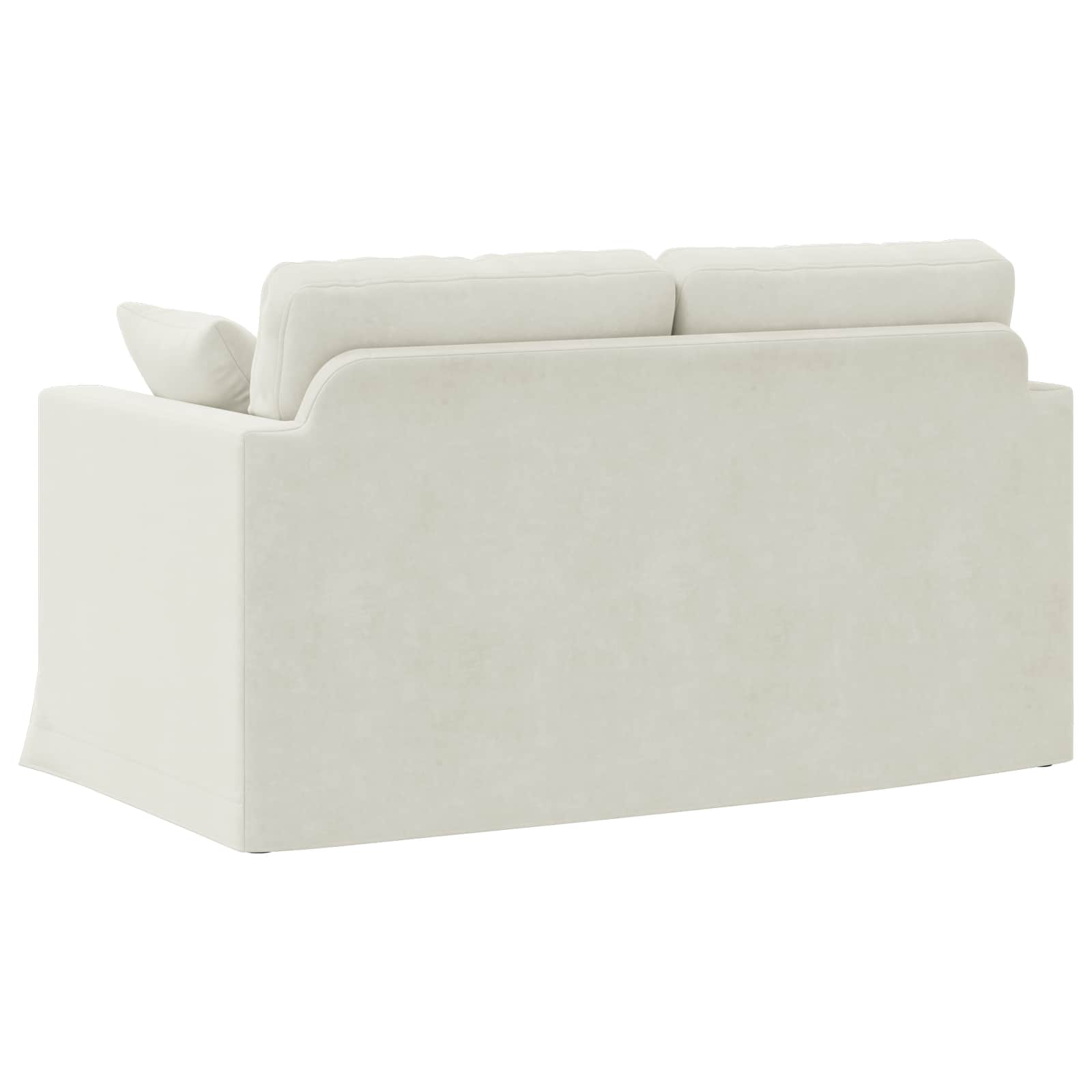 Bank Crème 138 x 78 x 80 cm Fluweel