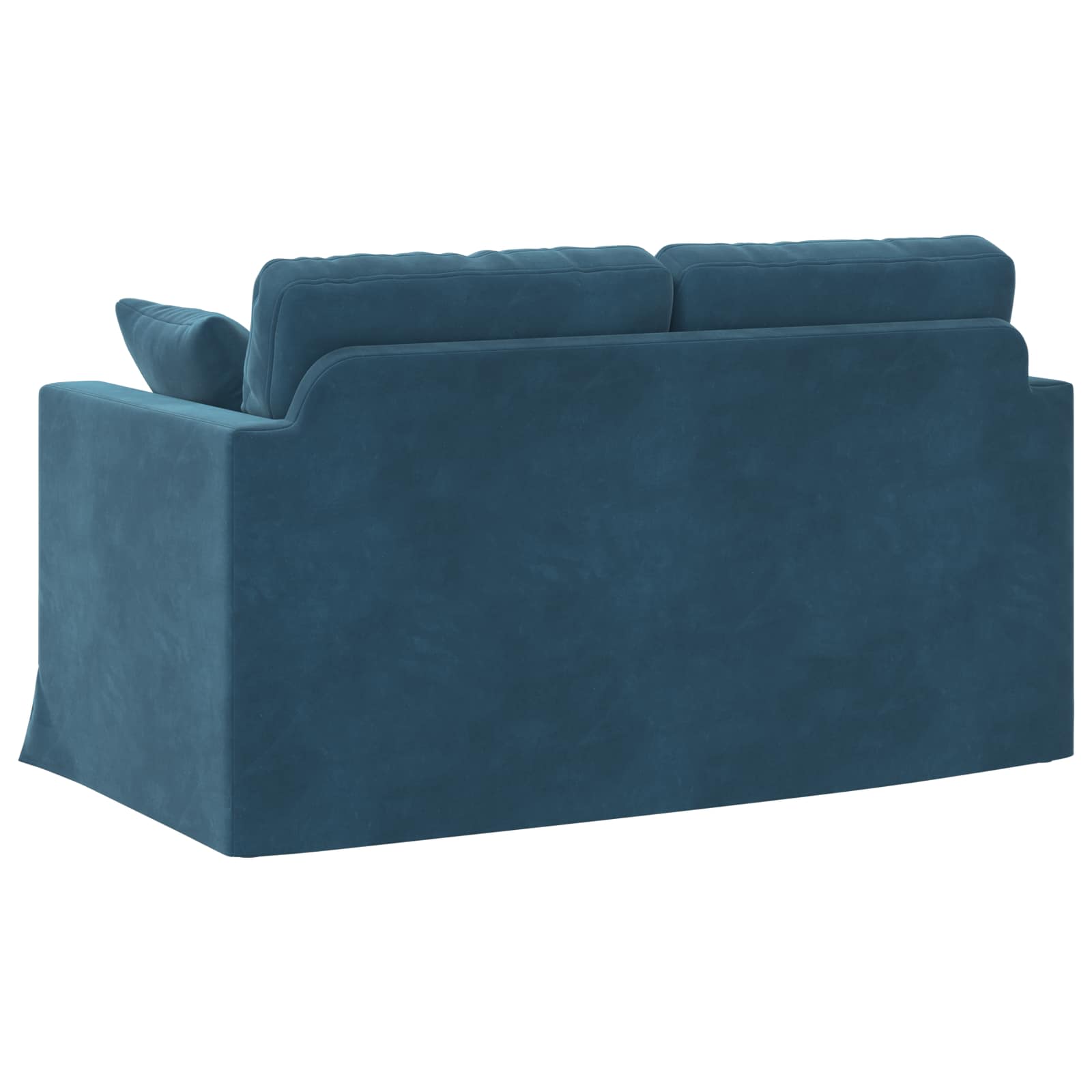 Bank Blauw 138 x 78 x 80 cm Fluweel