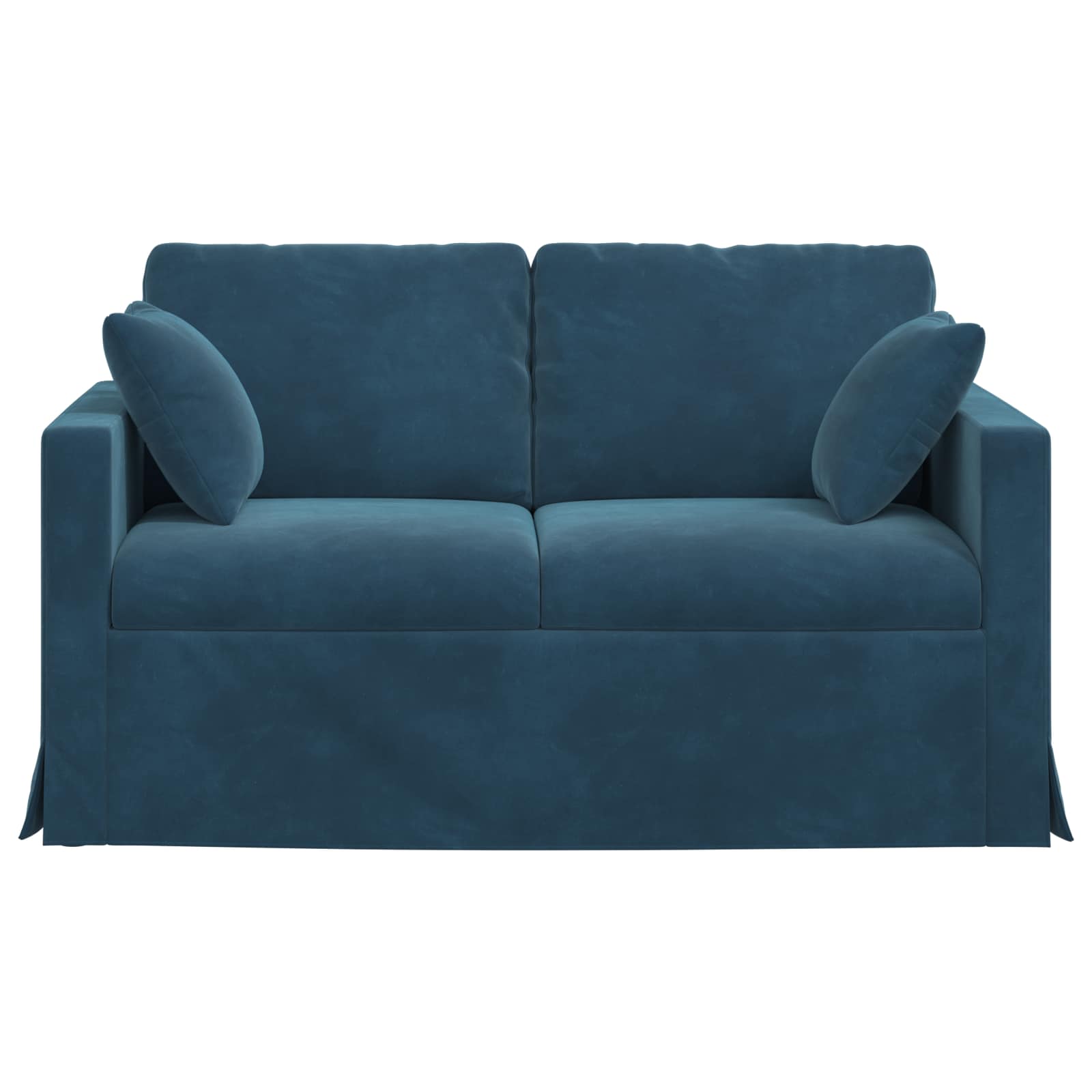 Bank Blauw 138 x 78 x 80 cm Fluweel